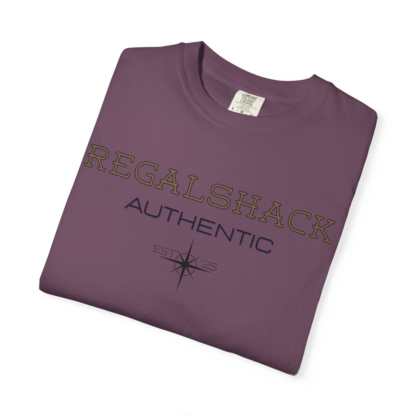 RegalshacK Authentic T-Shirt — Vintage Compass Logo Tee