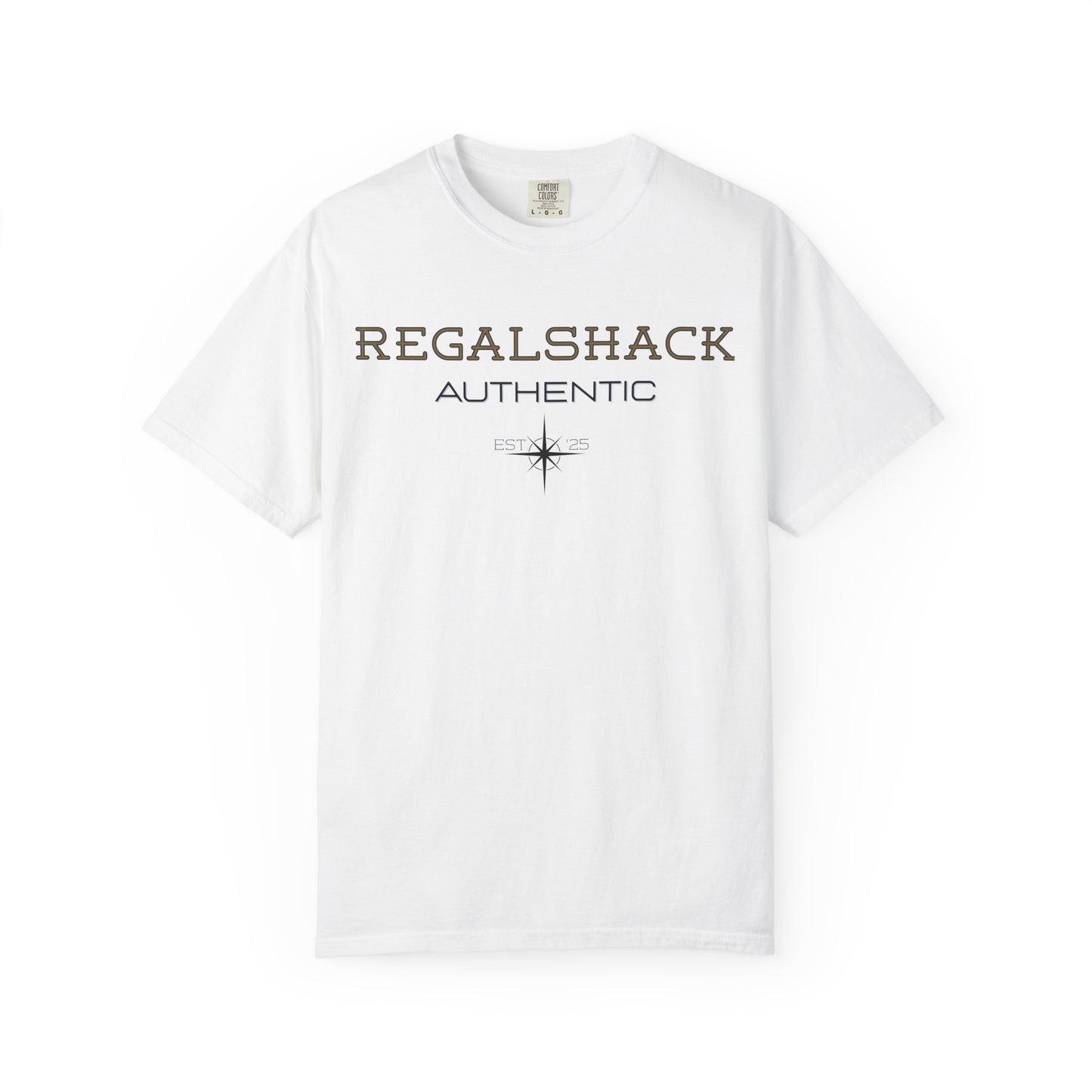 RegalshacK Authentic T-Shirt — Vintage Compass Logo Tee