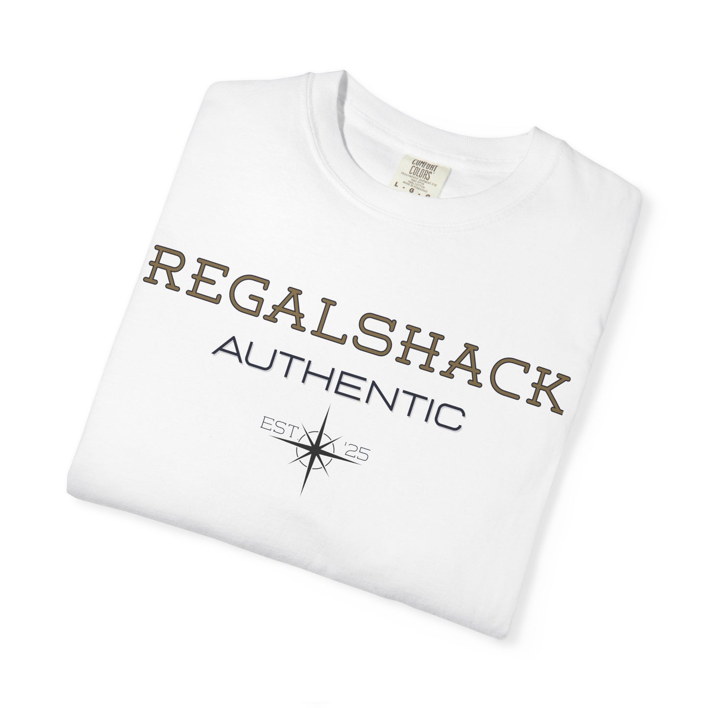 RegalshacK Authentic T-Shirt — Vintage Compass Logo Tee