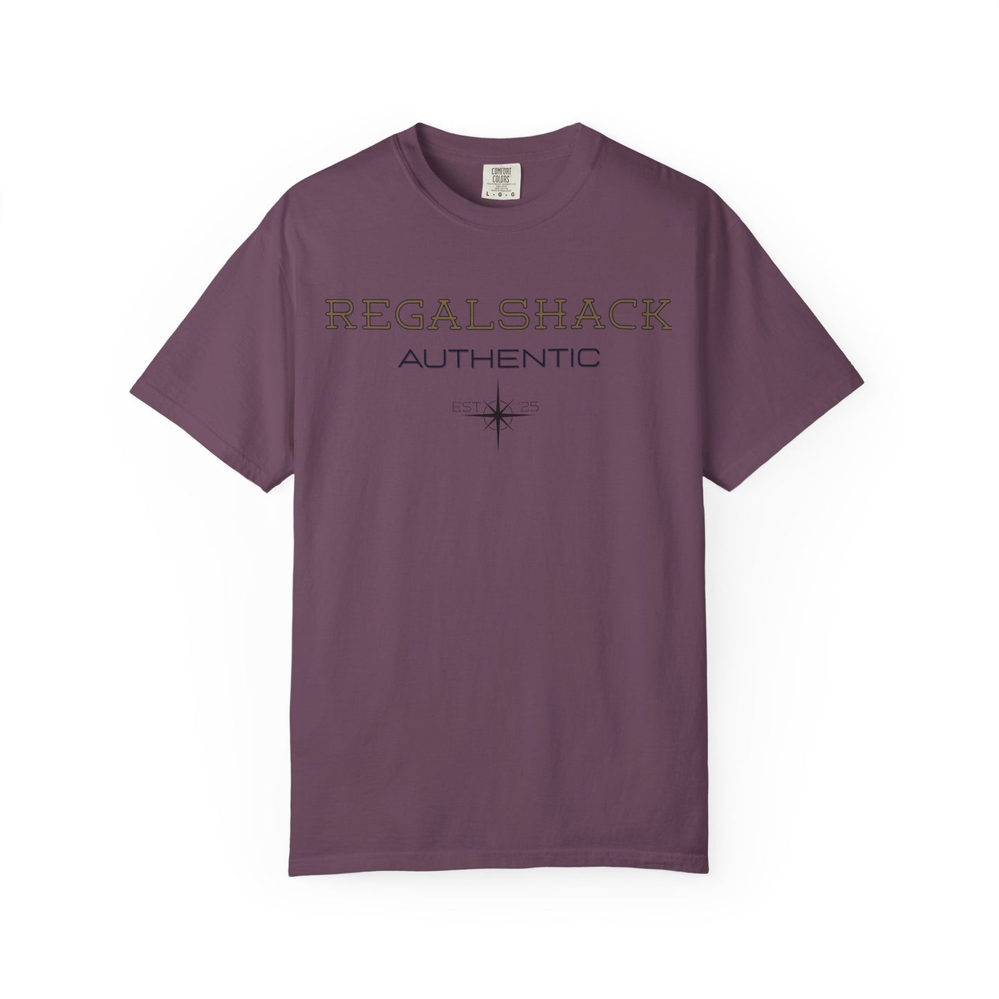 RegalshacK Authentic T-Shirt — Vintage Compass Logo Tee