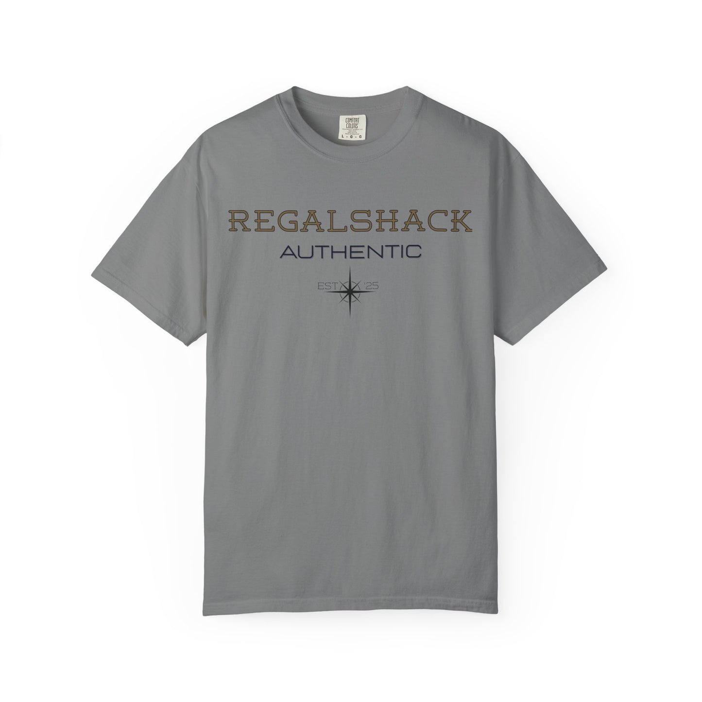 RegalshacK Authentic T-Shirt — Vintage Compass Logo Tee