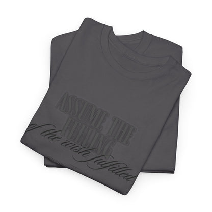 Assume The Feeling Graphic Tee